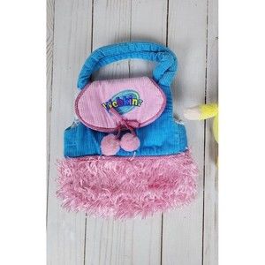 Webkinz Purse Pink Blue Ganz Carrier